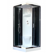 Душевая кабина Royal Bath HP RB 90HP6-BT-CH (черное/прозрачное)